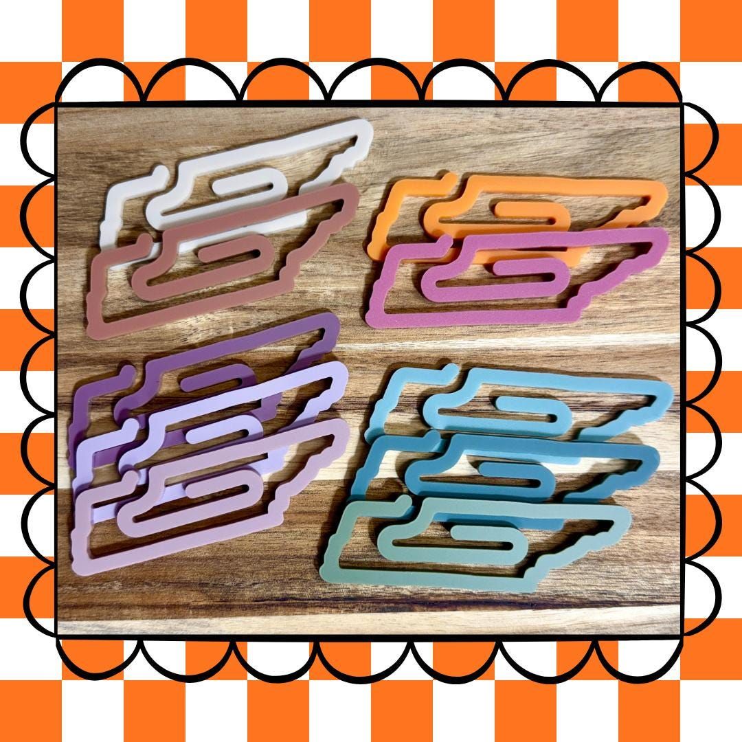 Jumbo Tennessee State Acrylic Bookmark