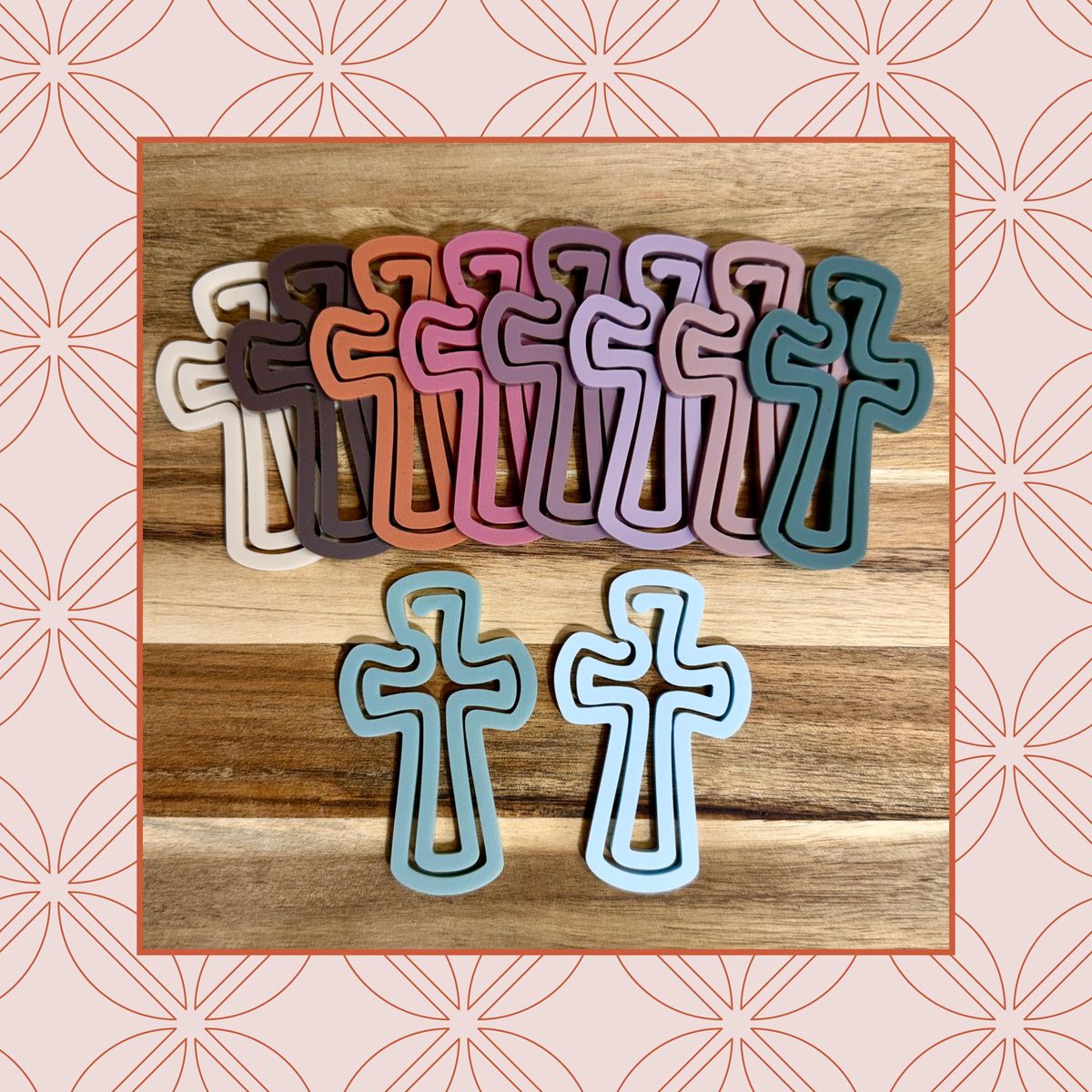 Jumbo Acrylic Cross Bookmark Christian Gift