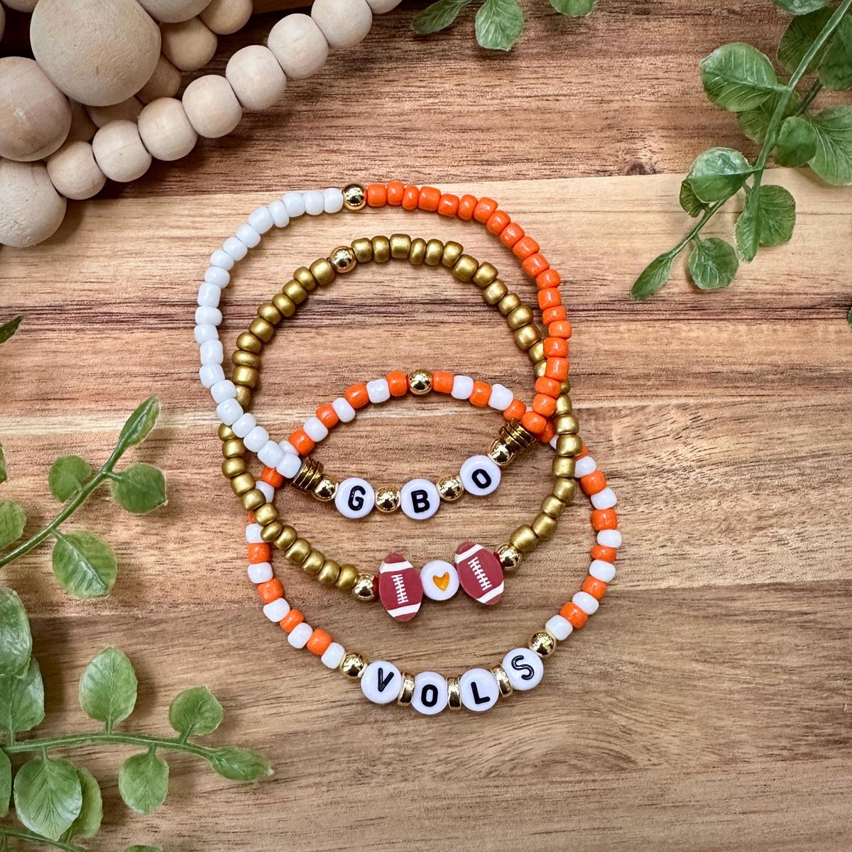 UT Vols Game Day Bracelet Stack view 2