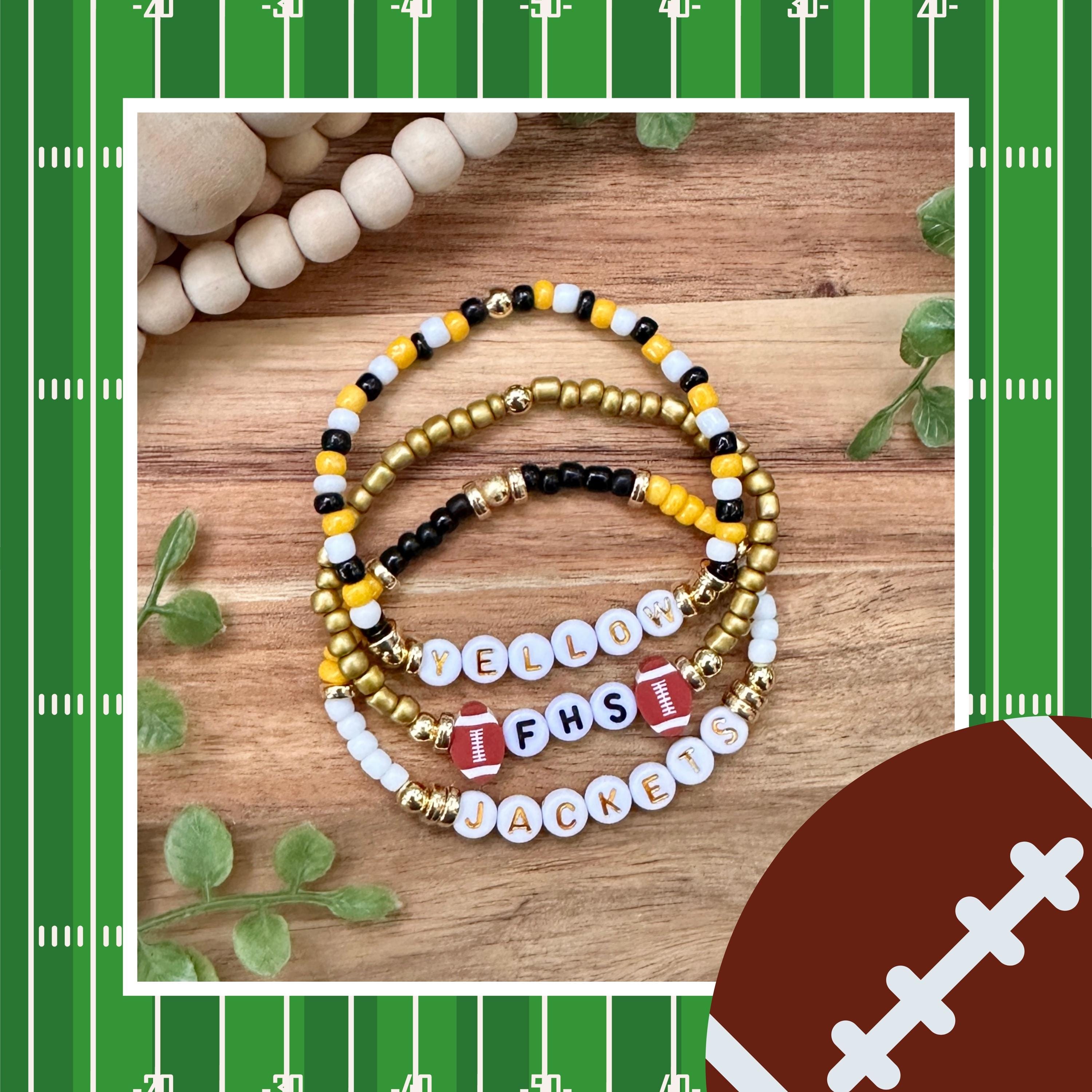 Game Day Bracelet Stack view 2