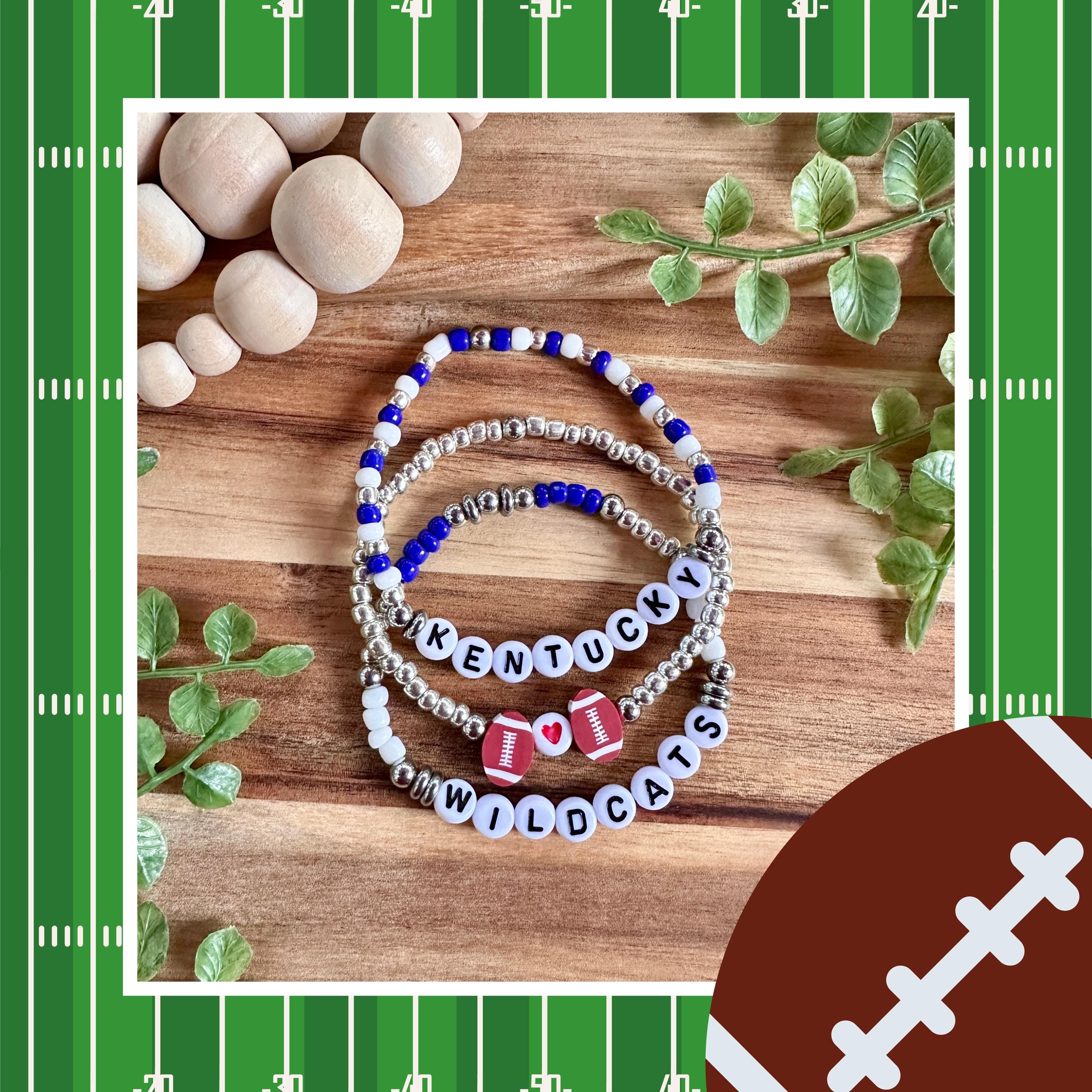 Wildcats Game Day Bracelet Stack