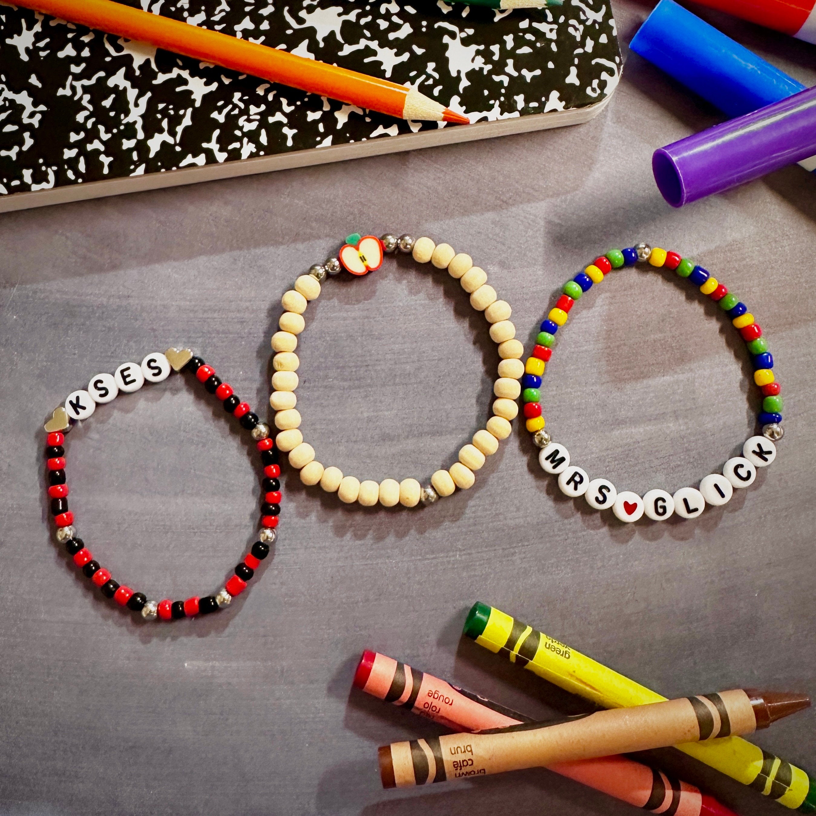 Personalized Word Bracelet view 2