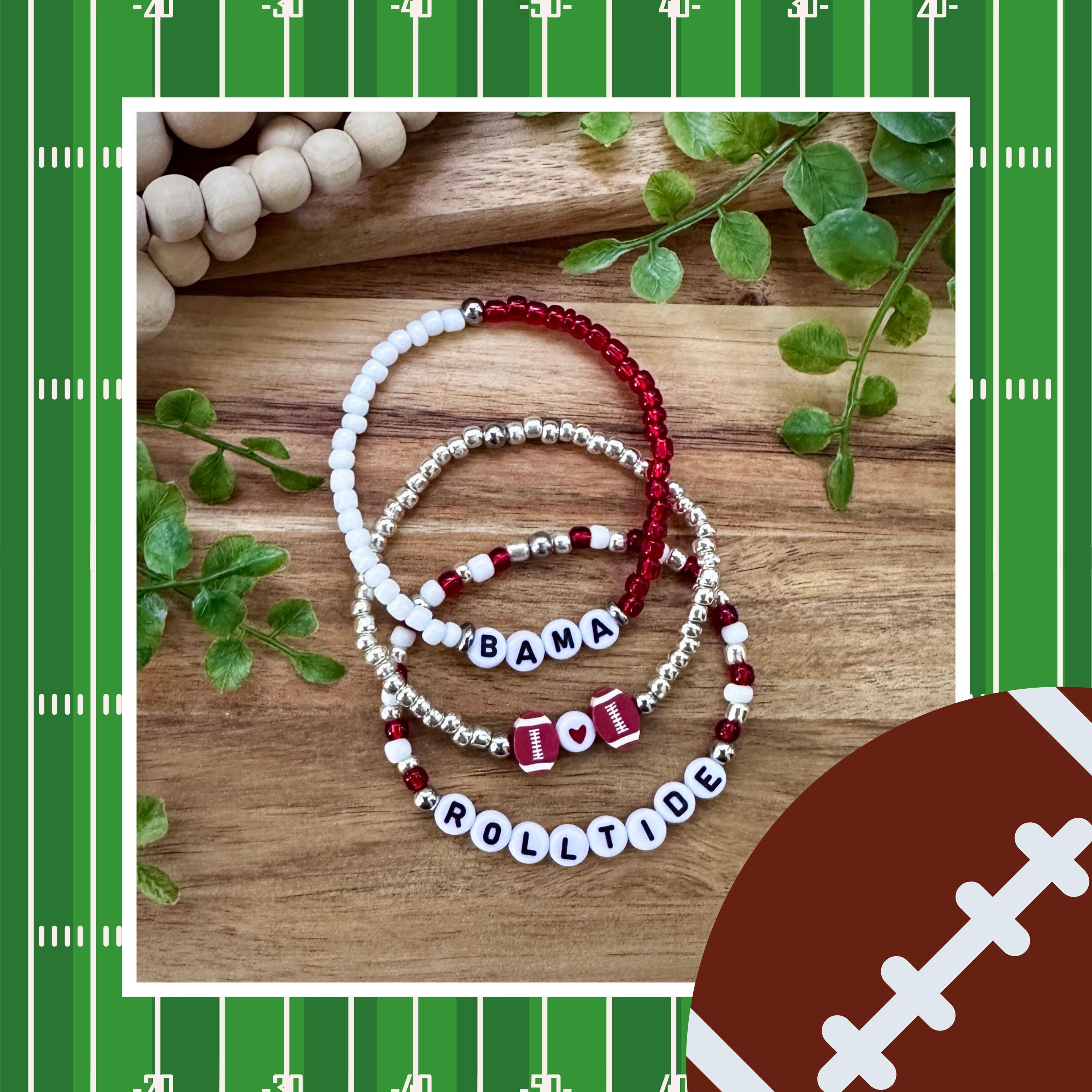 Bama Game Day Bracelet Stack