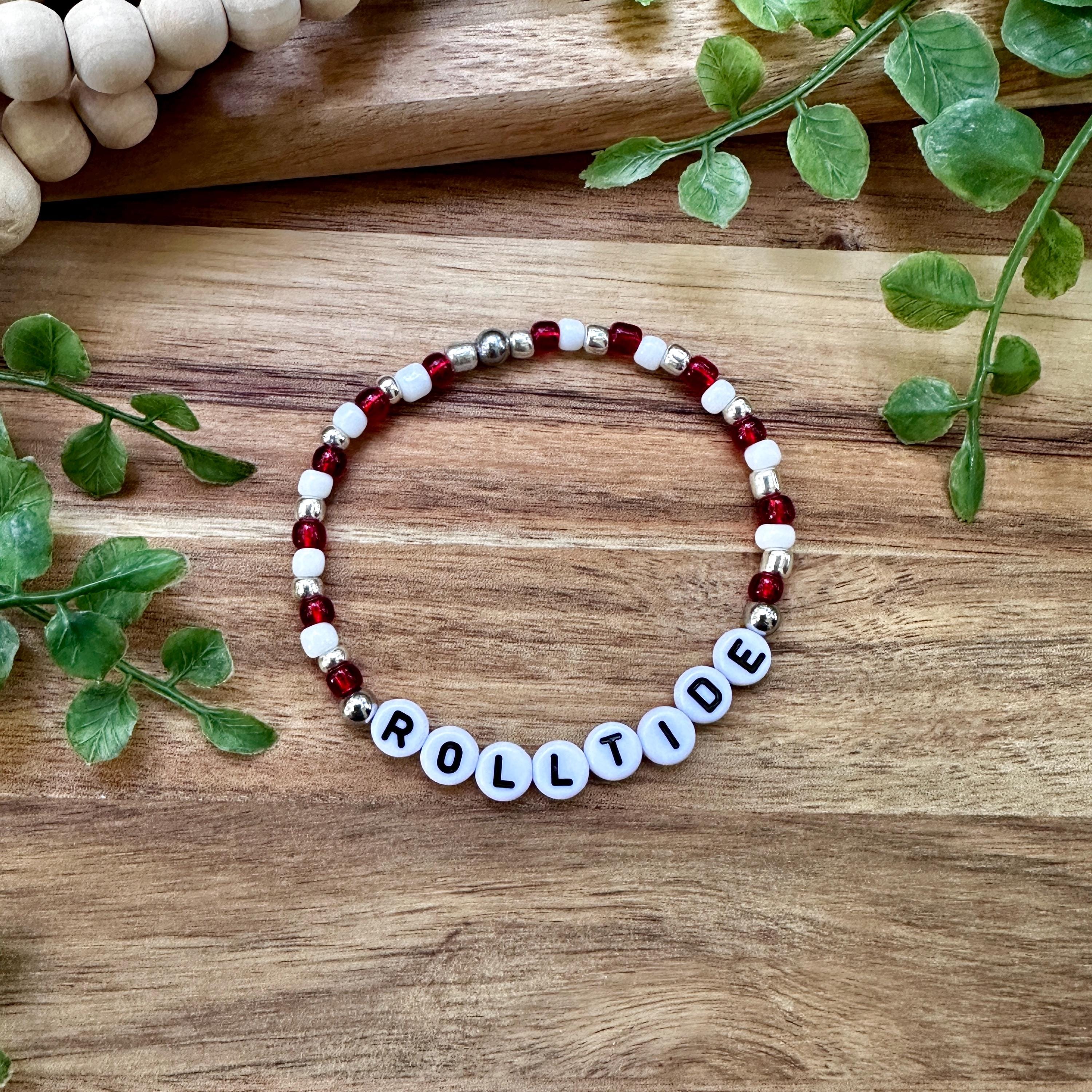 Bama Game Day Bracelet Stack view 3