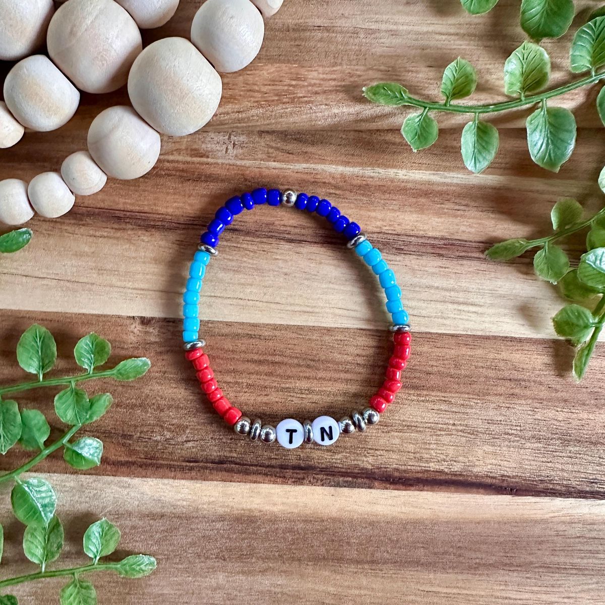 Titans Game Day Bracelet Stack view 3