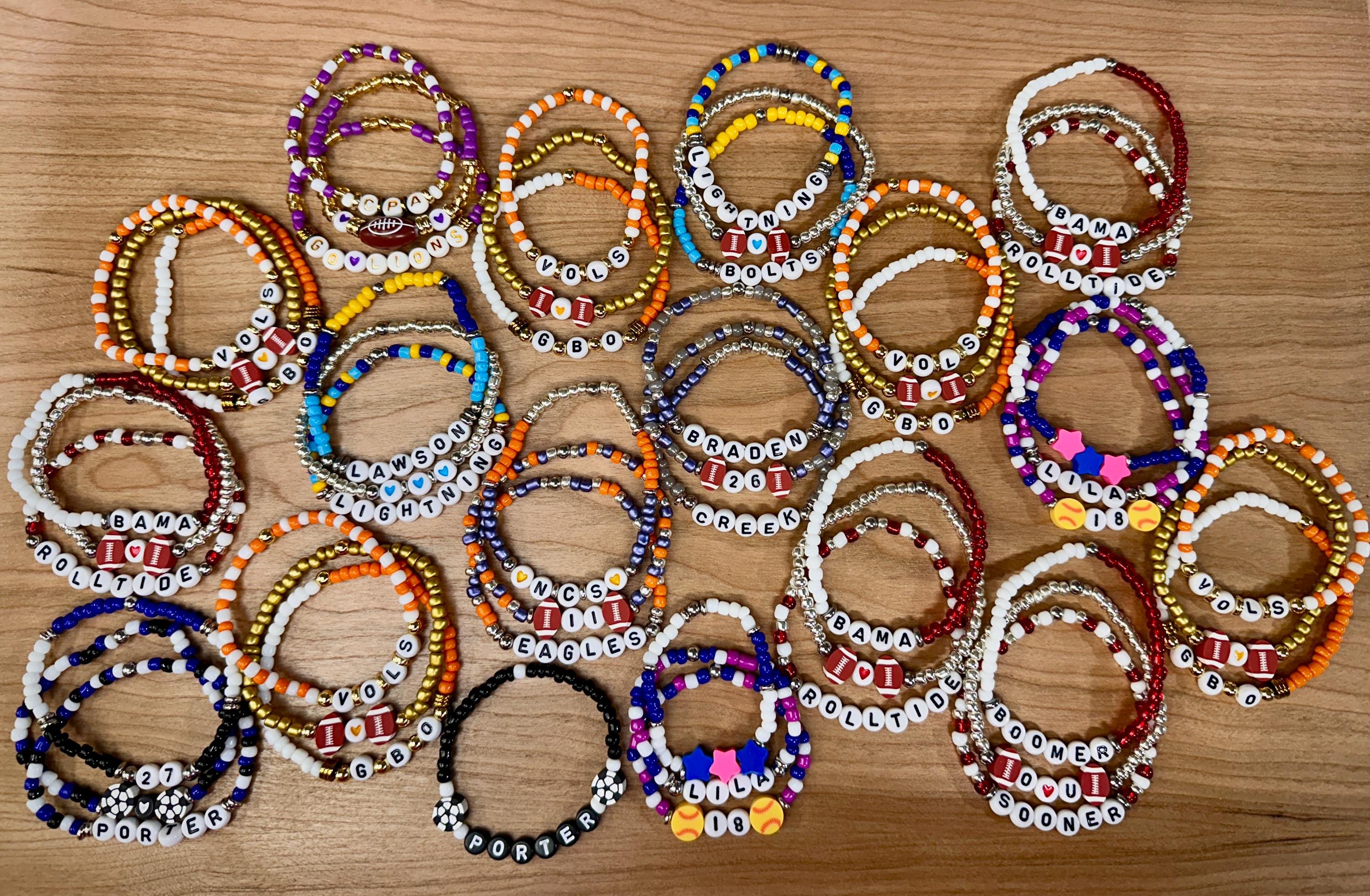 Baseball Team Name Bracelets view 5