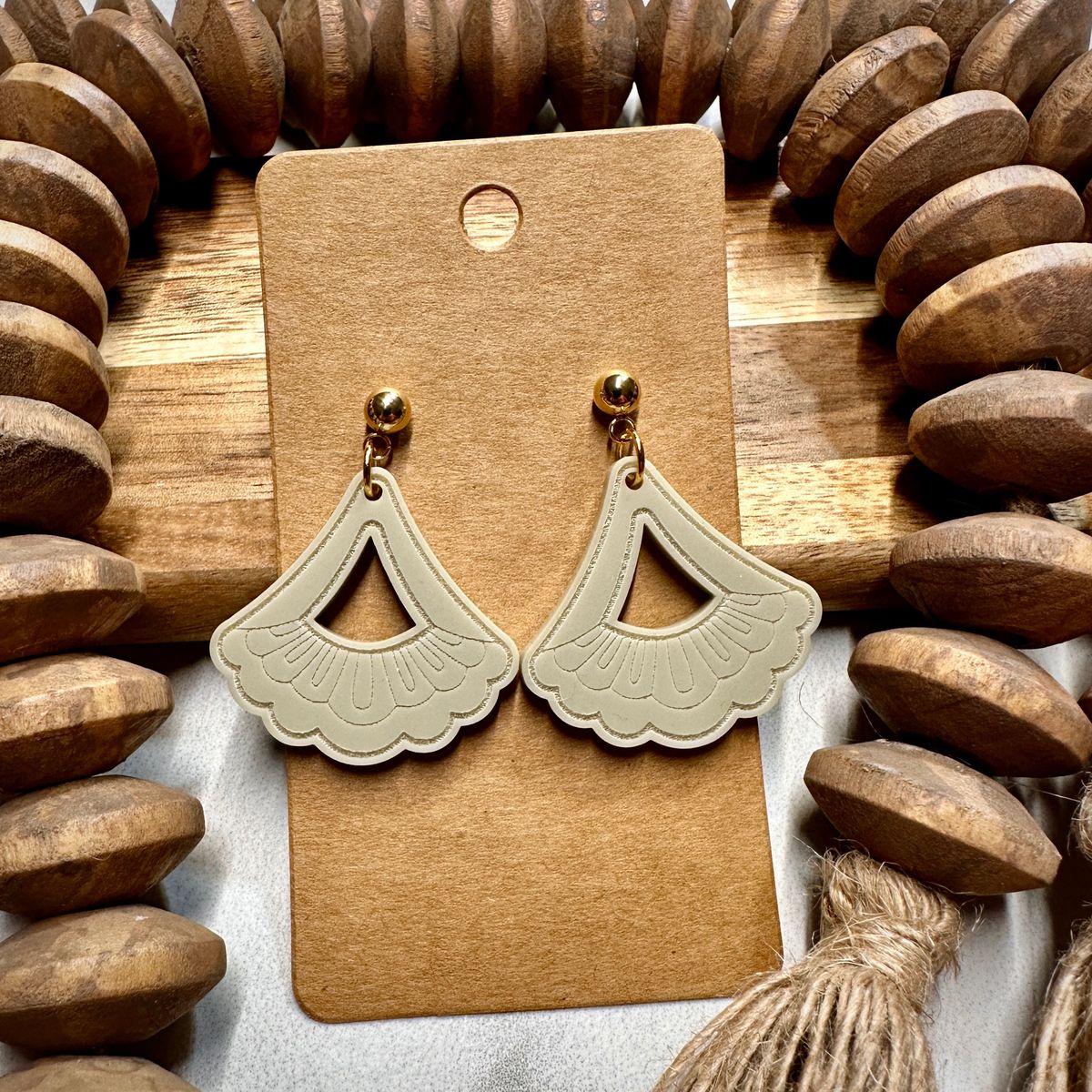 Matte Acrylic Earrings