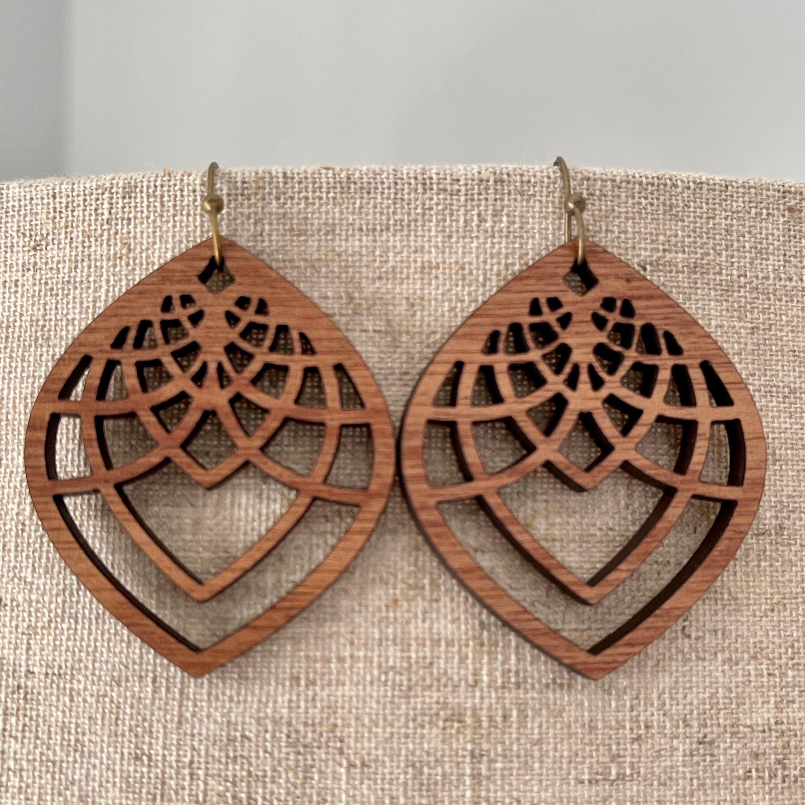 Mandala Earrings view 2