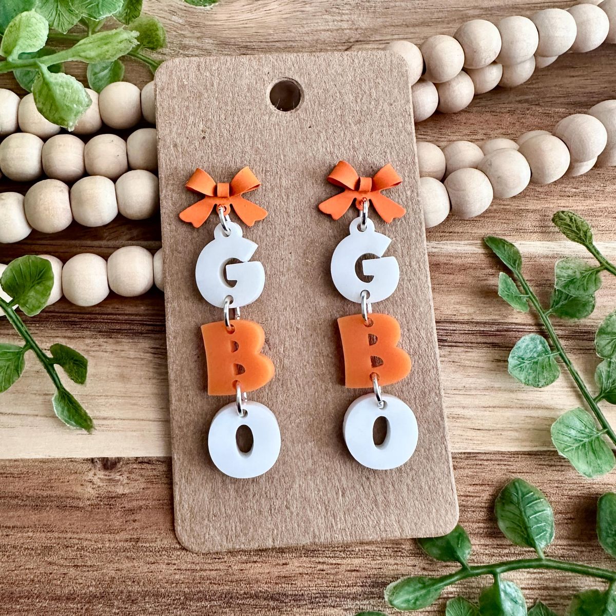 Vols Bow Game Day Earrings