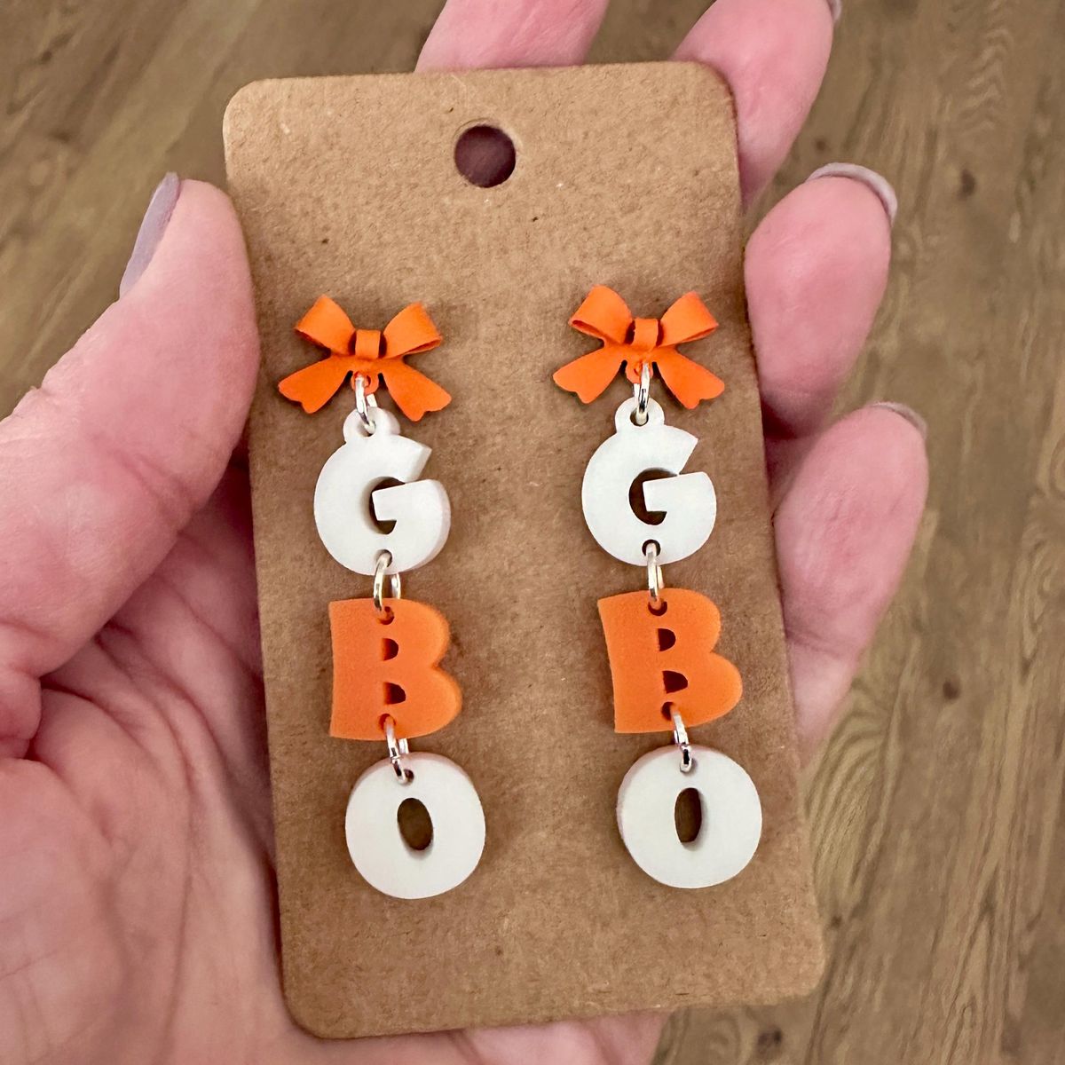 Vols Bow Game Day Earrings view 3