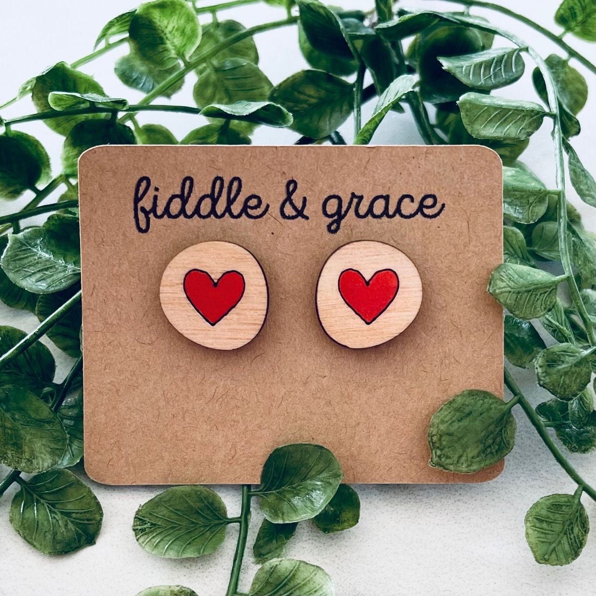 Heart earrings Valentine's Day Earrings