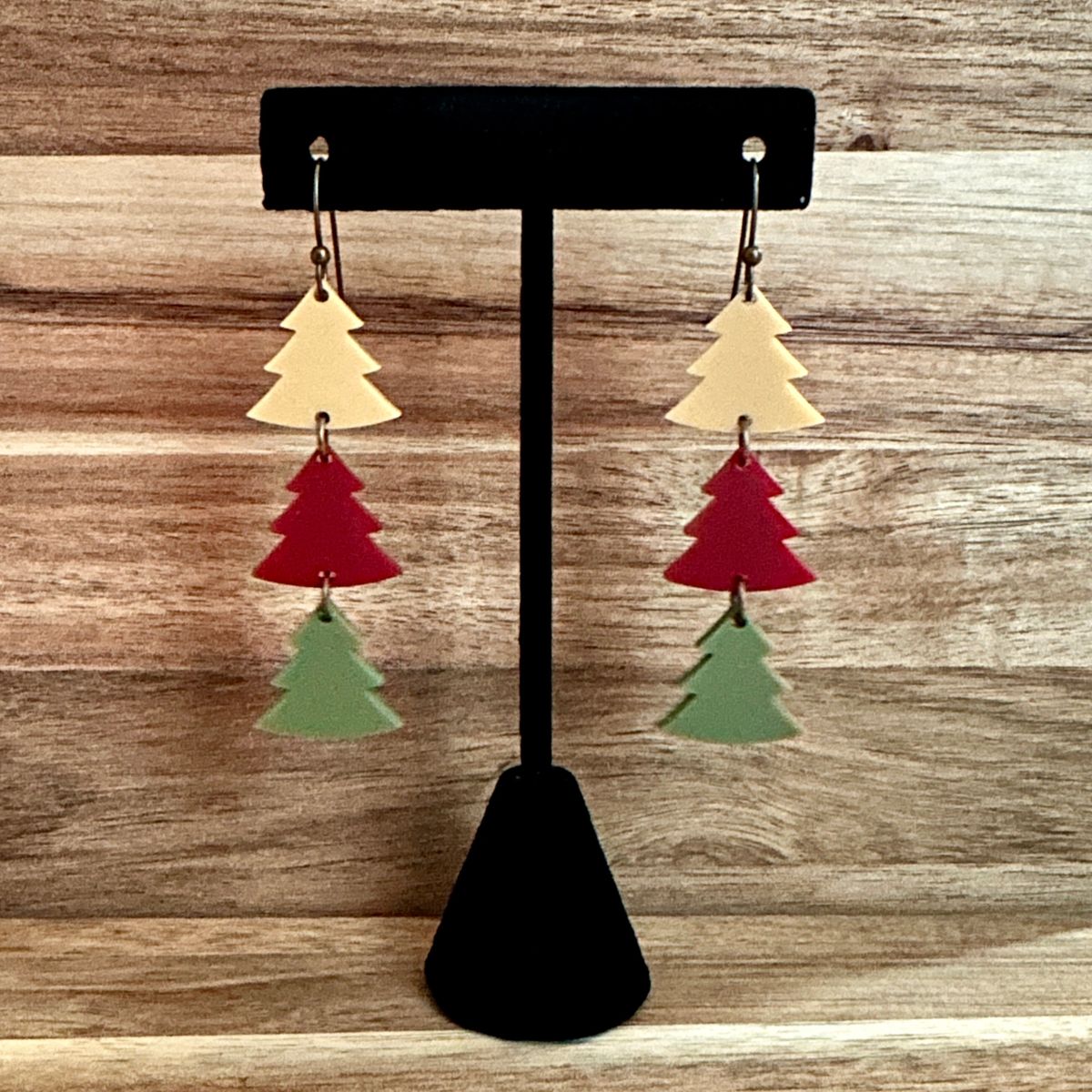 Christmas Christmas Tree Earrings view 4