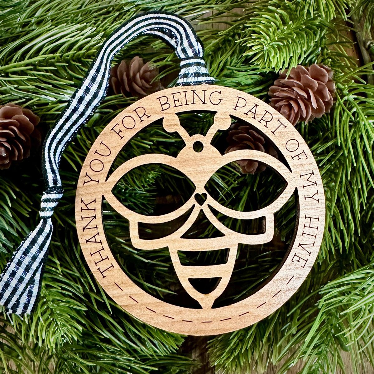 Bee Coworker Gratitude Ornament
