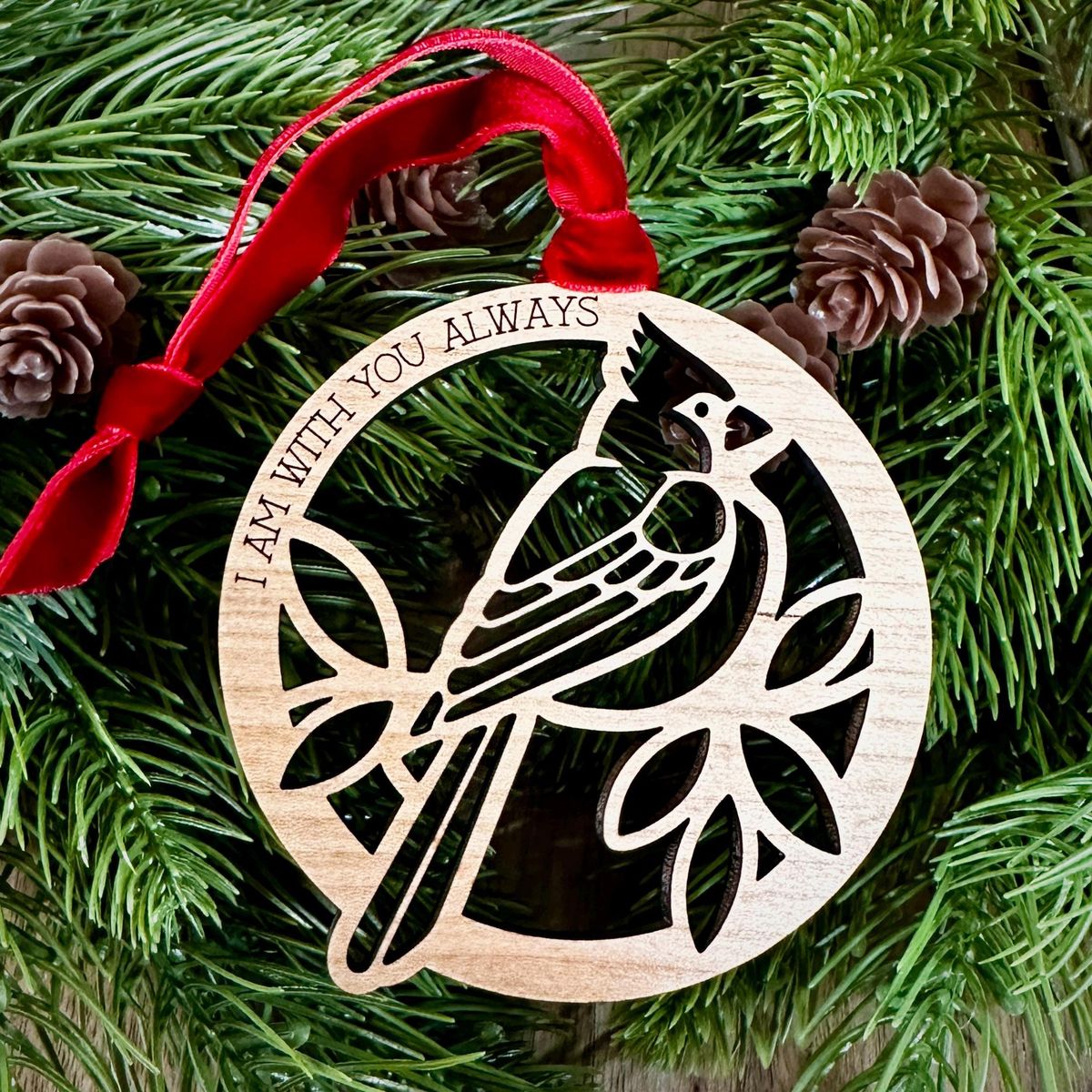 Cardinal Memorial Remembrance Ornament