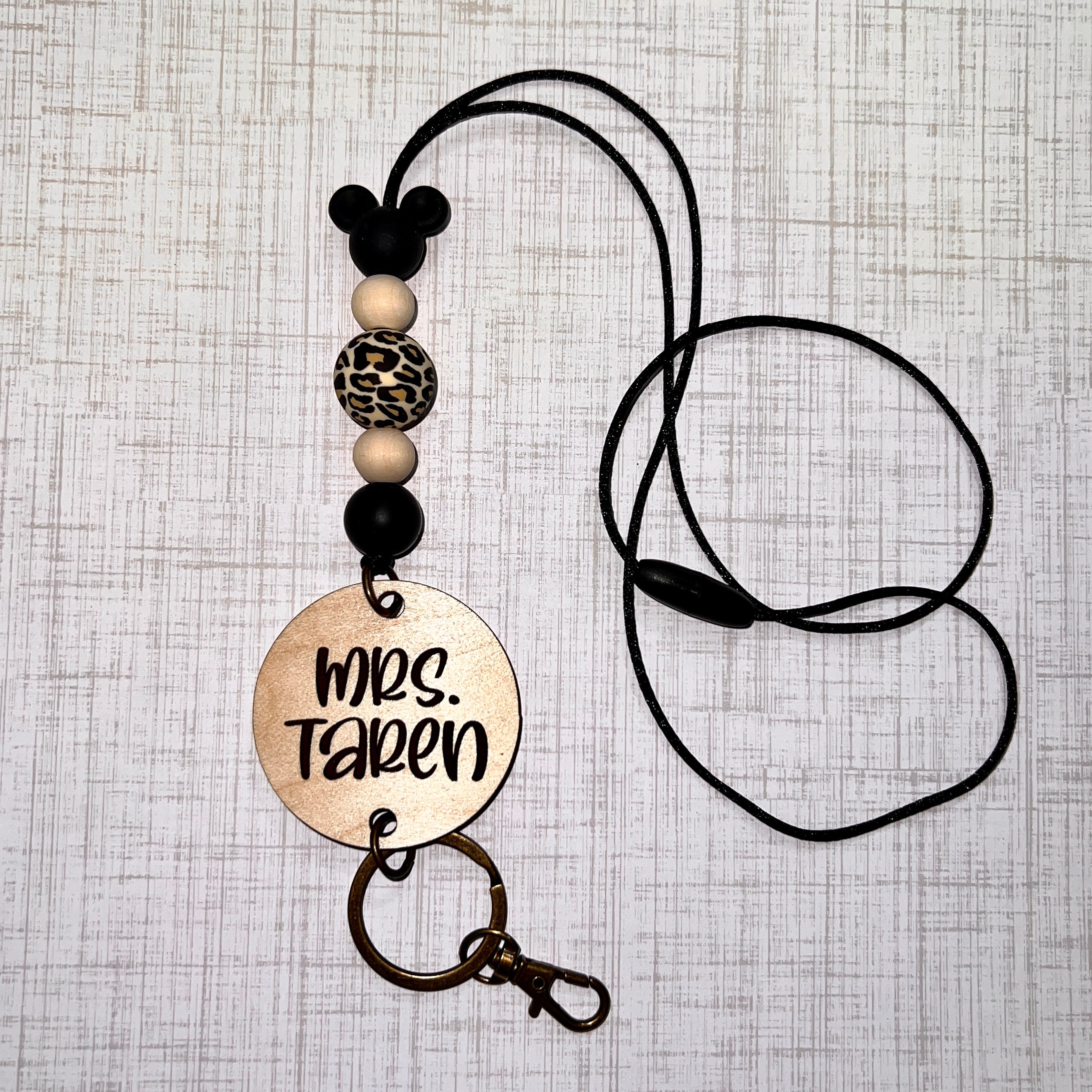 Teacher Lanyard view 3