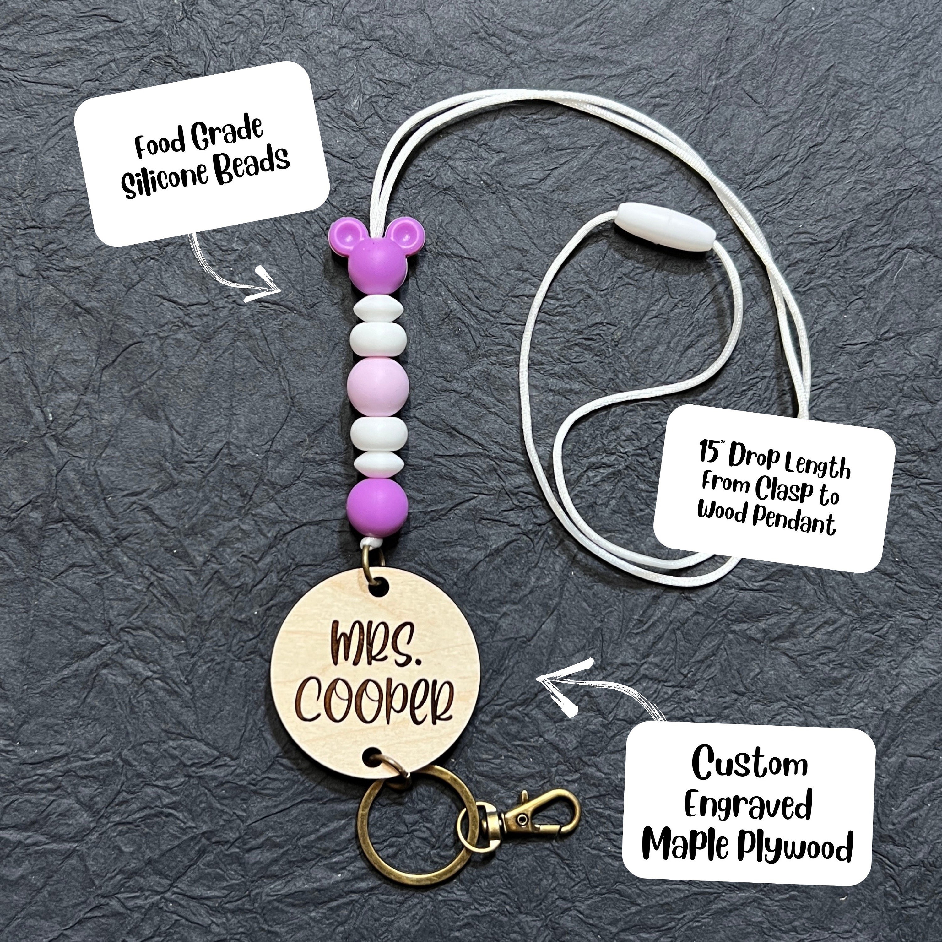 Teacher Lanyard view 3