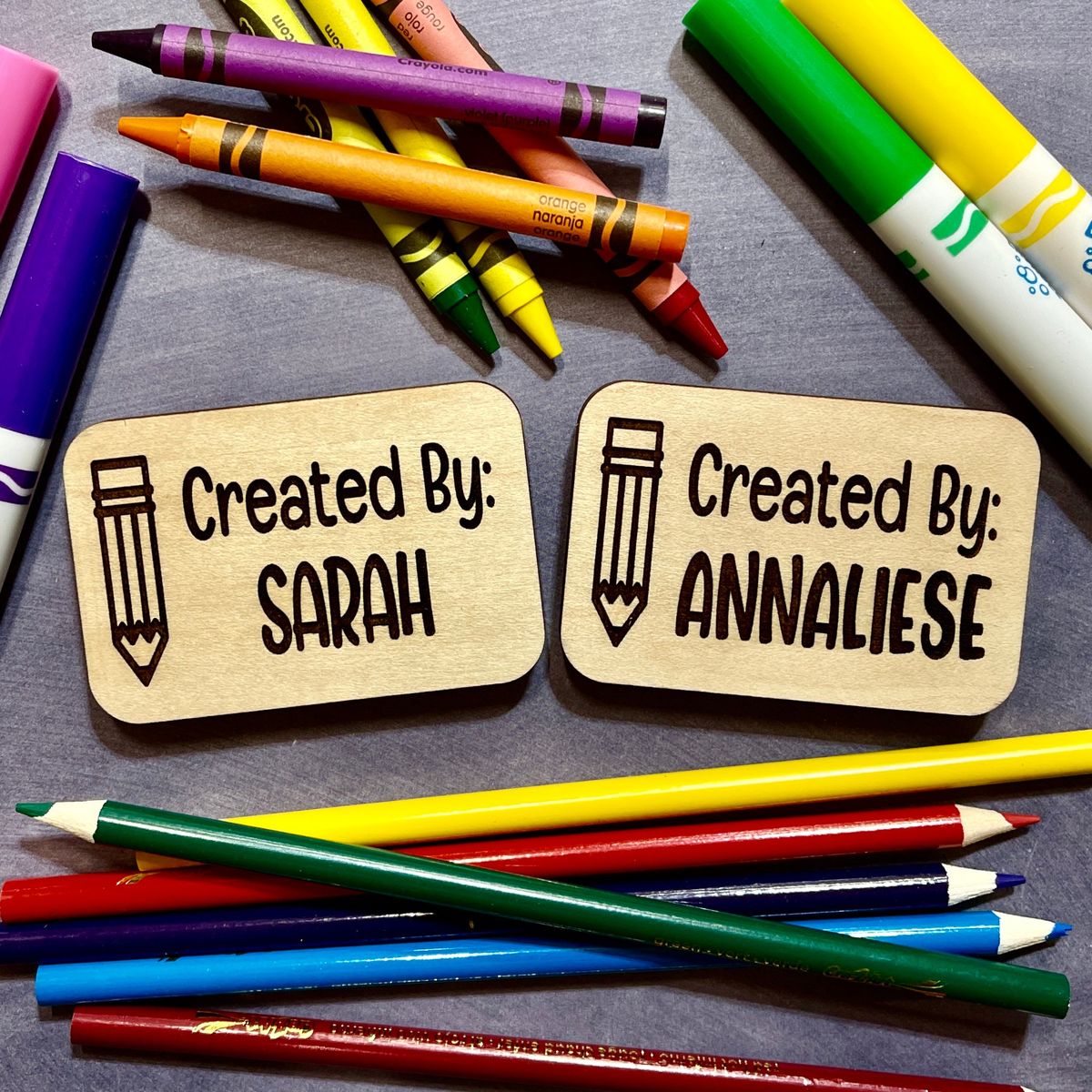 Kids Artwork Display Fridge Magnet