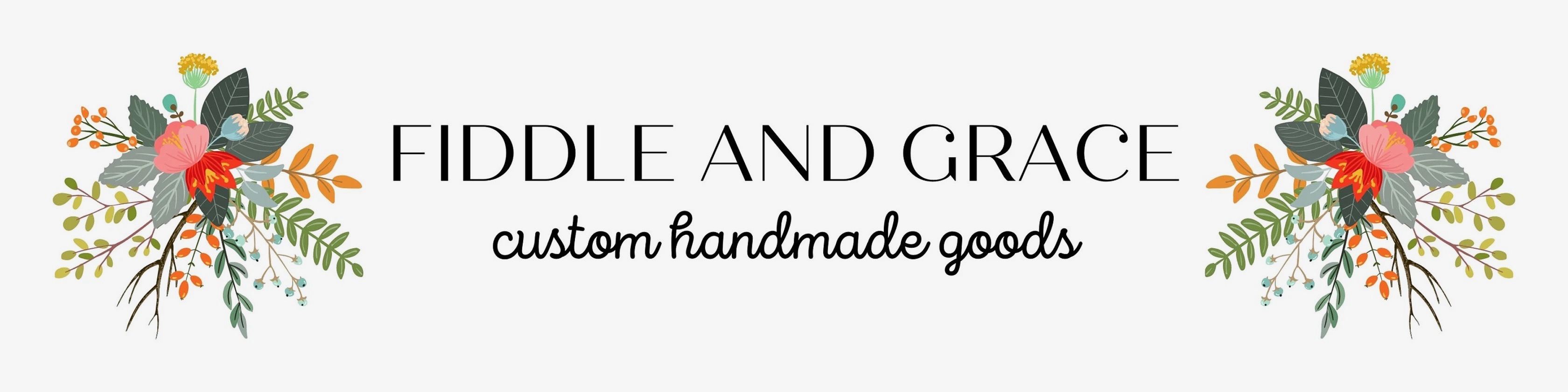 Fiddle and Grace banner logo