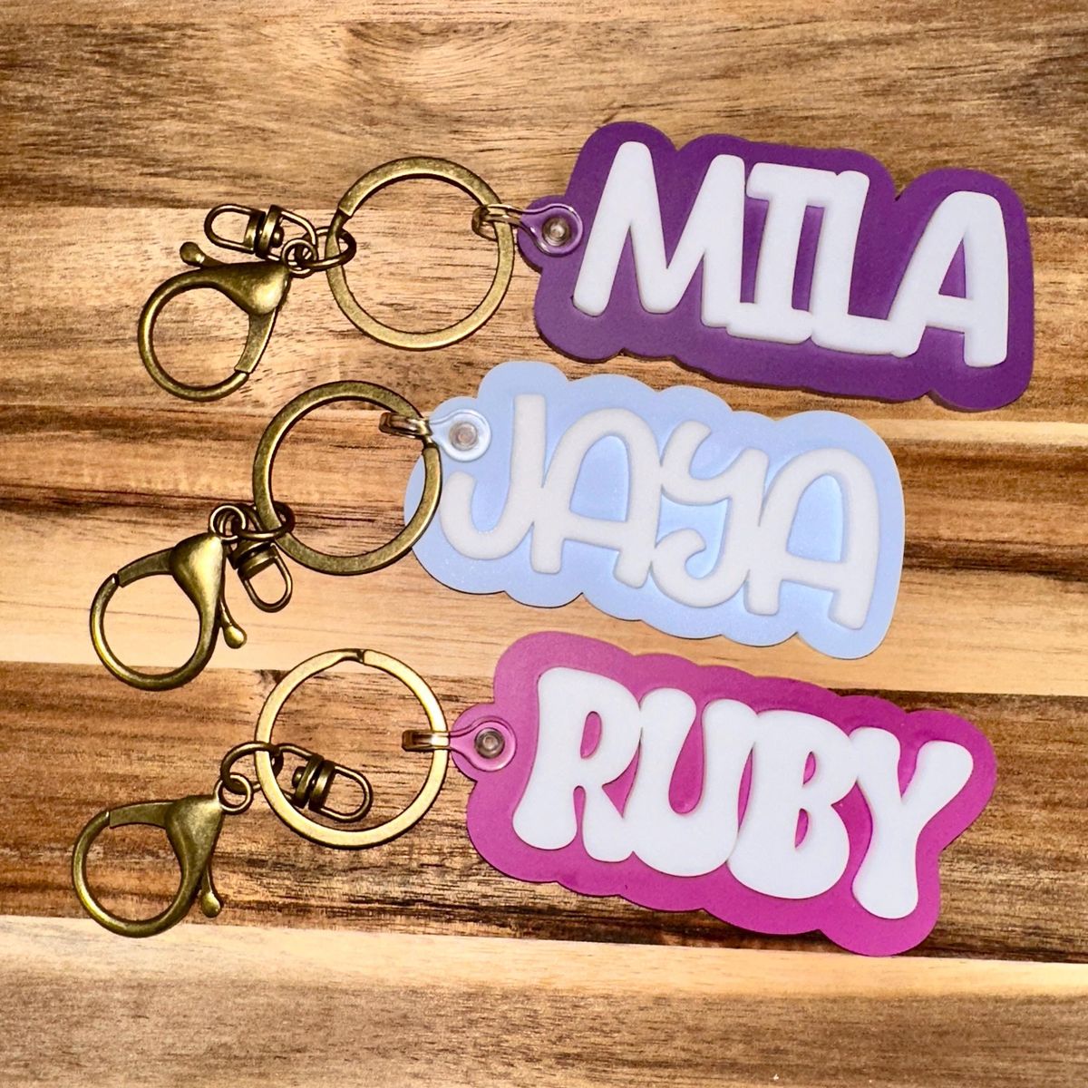 School Bag Custom Name Tag view 2