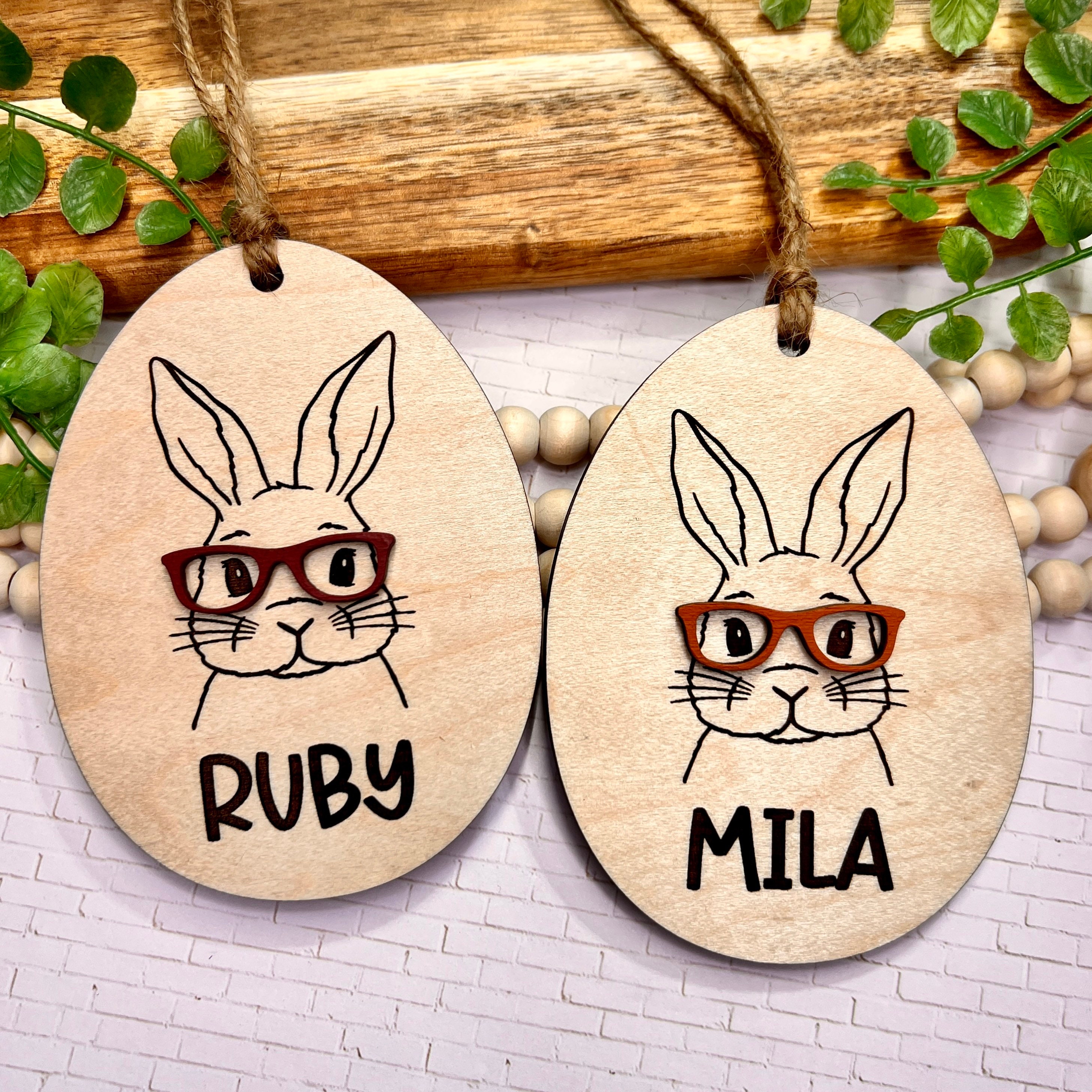 Easter Basket Tag view 2