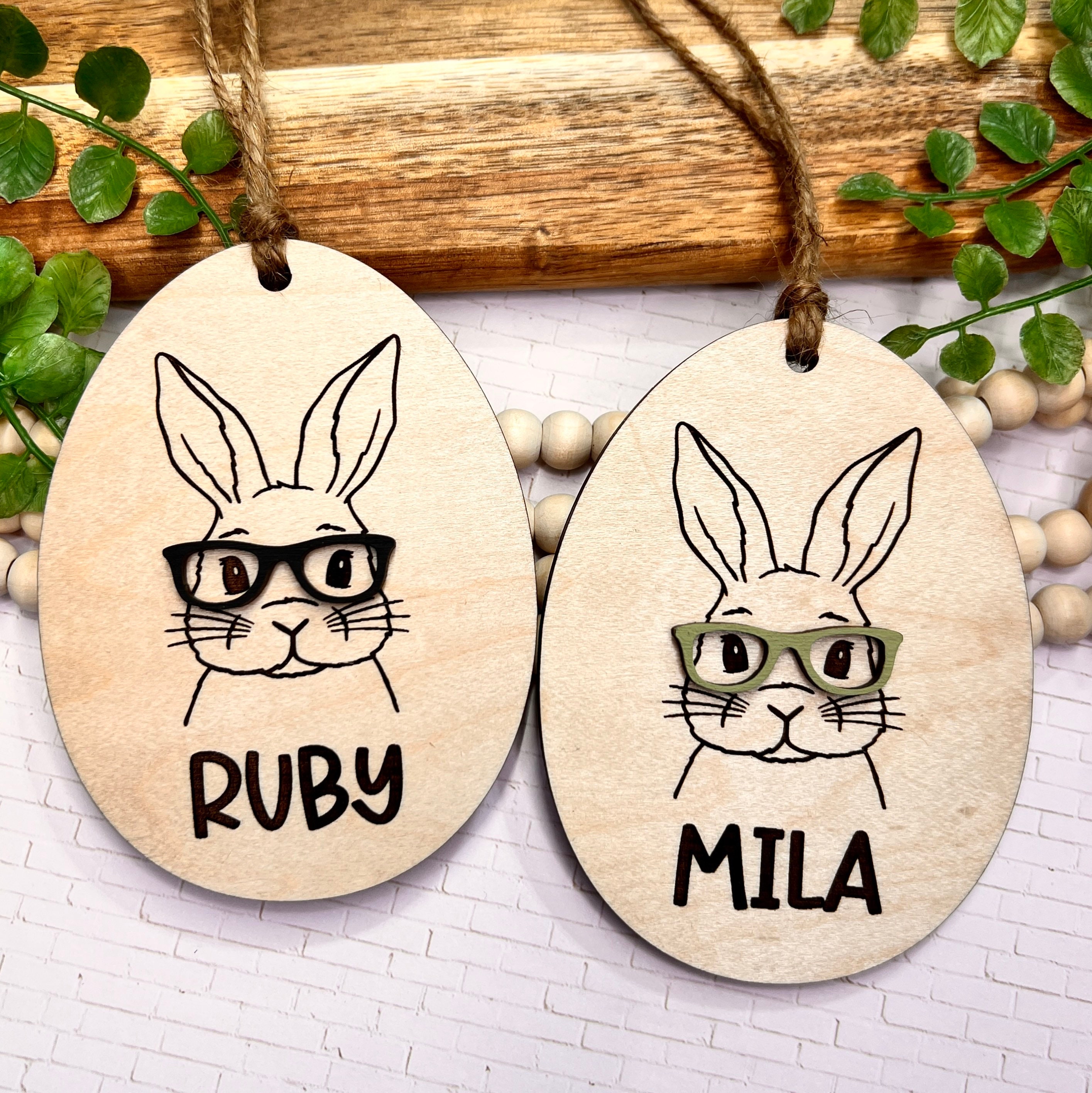 Easter Basket Tag view 3