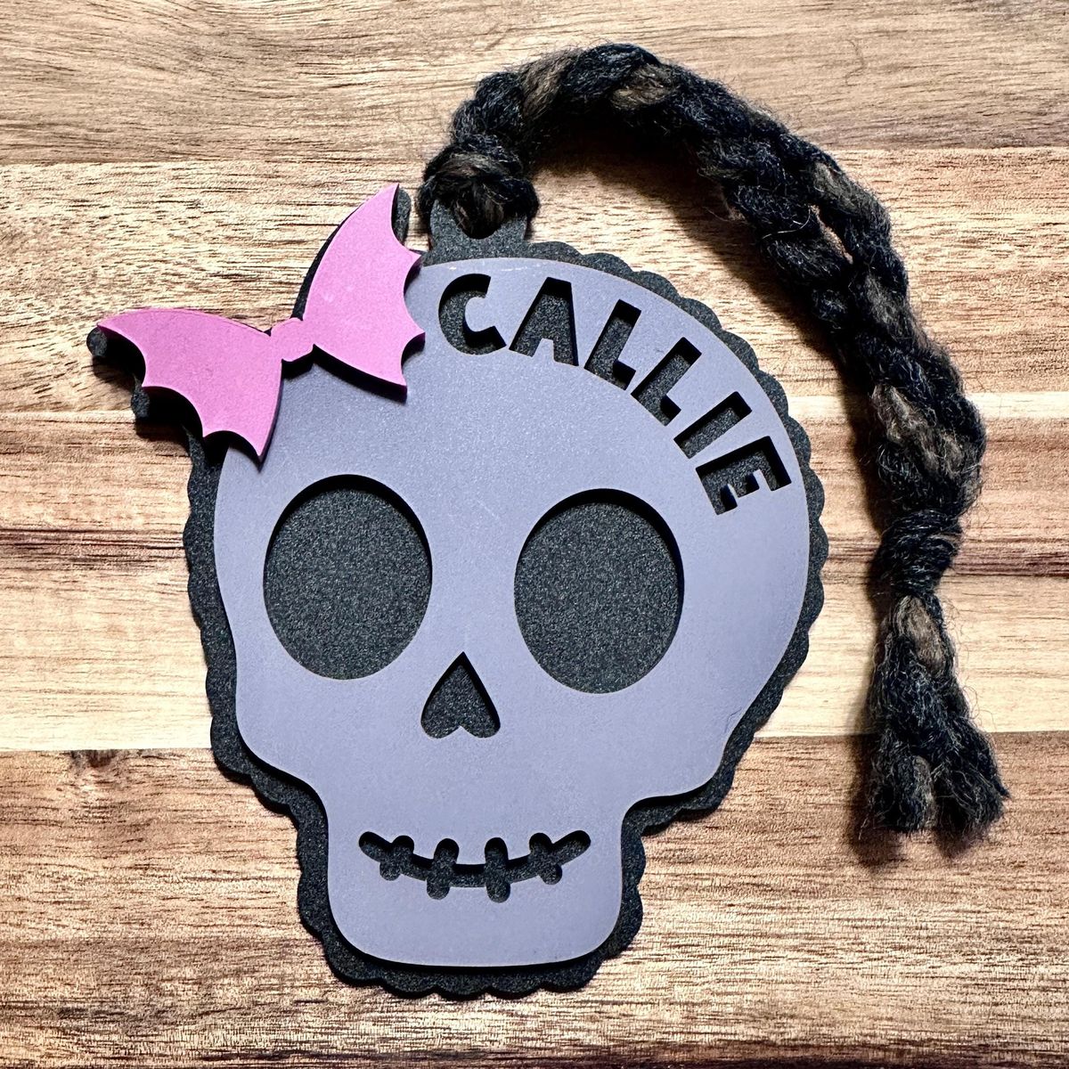 Skeleton Boo Basket Tag view 5